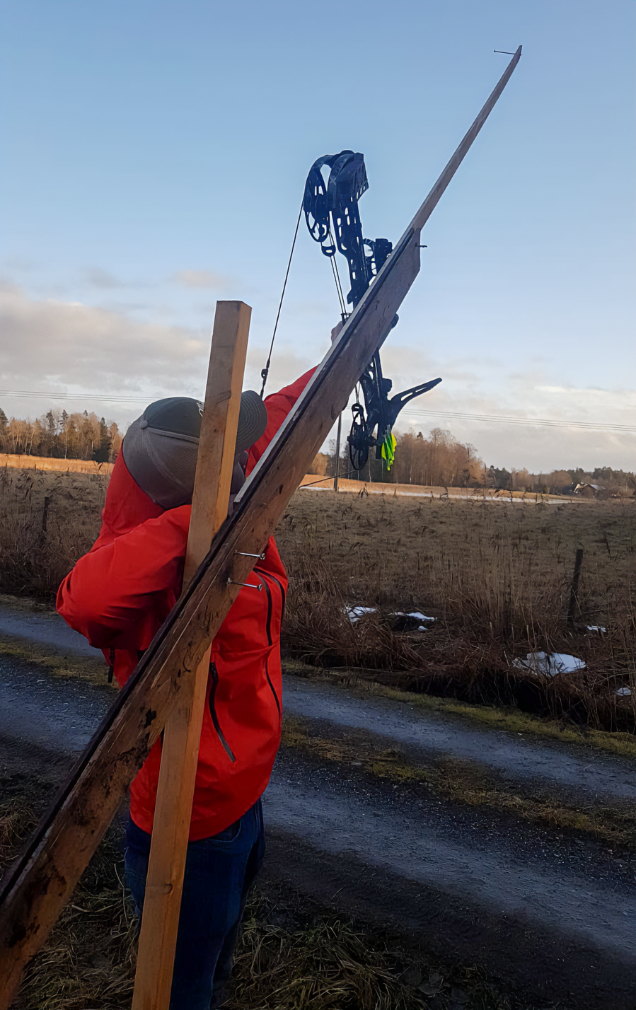 Shooting at 39 degree angle